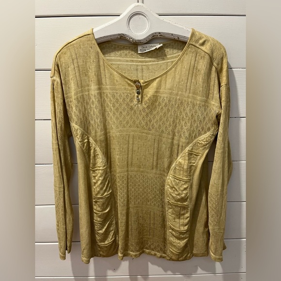 📍Elisa Cavaletti Lightweight Textured Top | Size XL - Picture 1 of 11